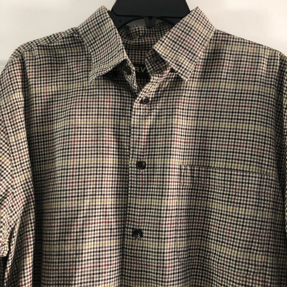 Orvis Checkered Button Front Shirt - image 2